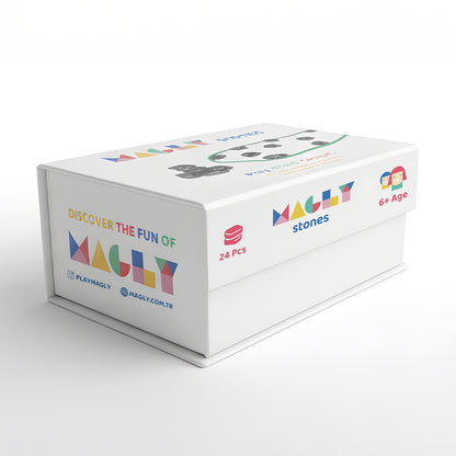 Stones Manyetik Taş Oyunu – 24 Parça Manyetik Satranç Seti